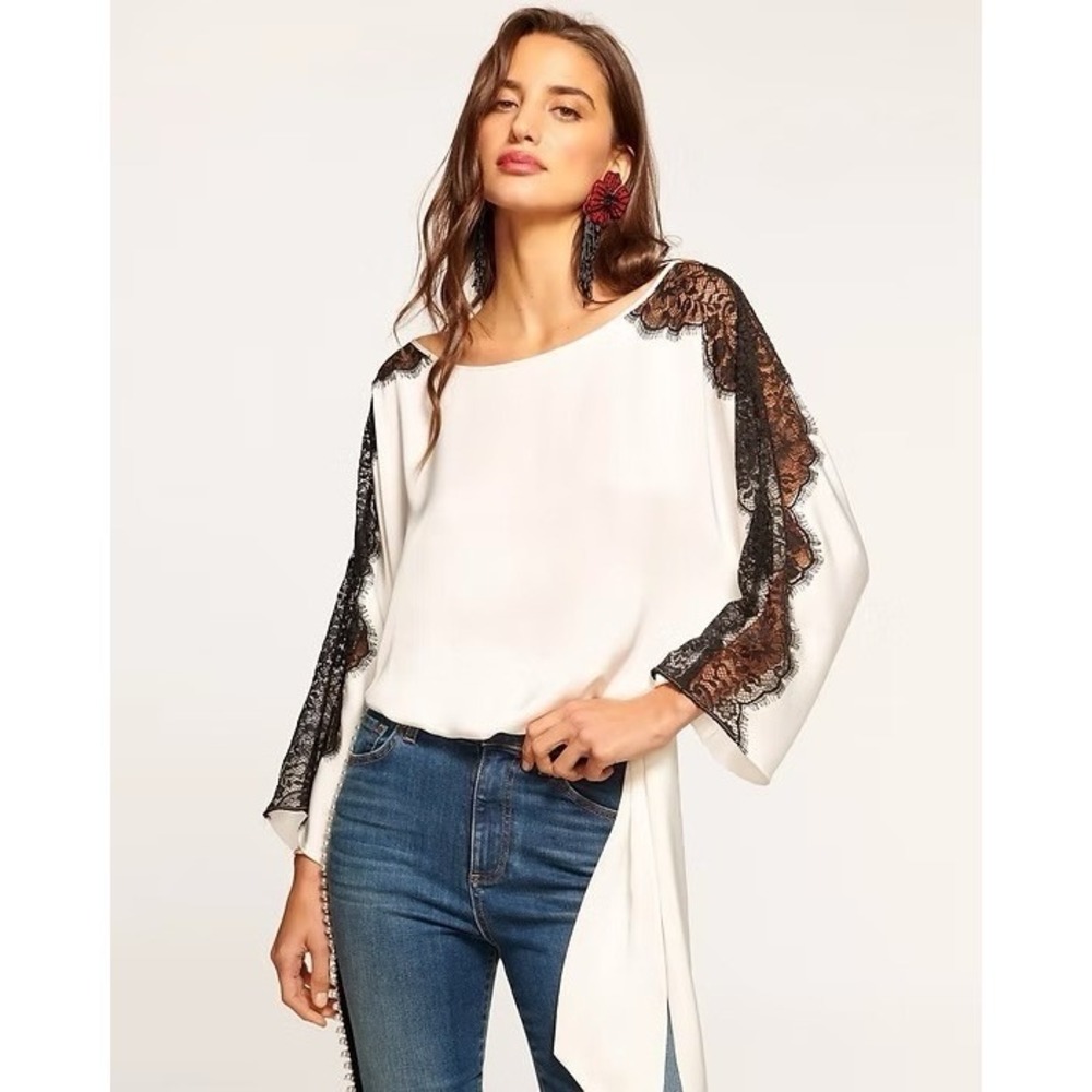 NWT Ramy Brook Alessia Blouse / Size Small & Medium / Retail of $395